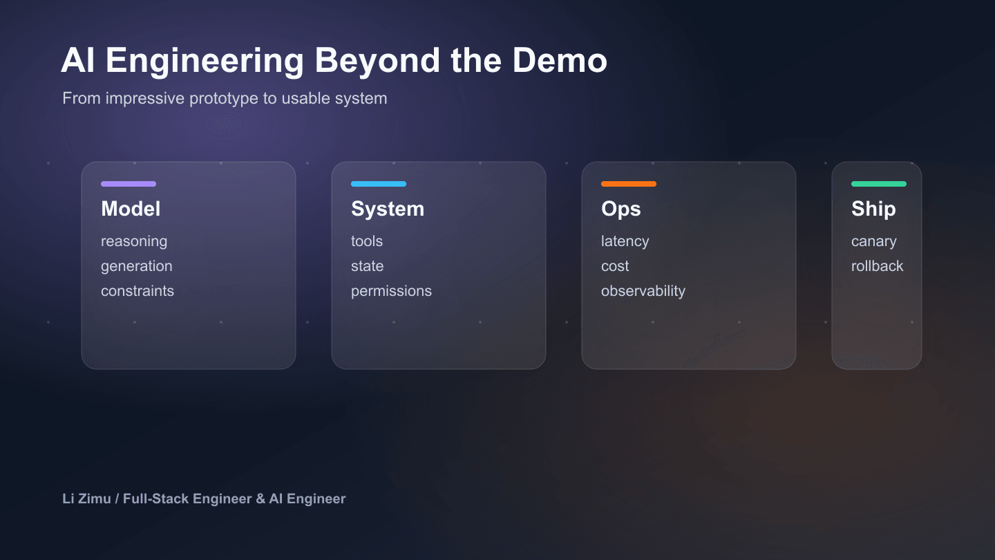 Thumbnail of AI Engineering Beyond the Demo